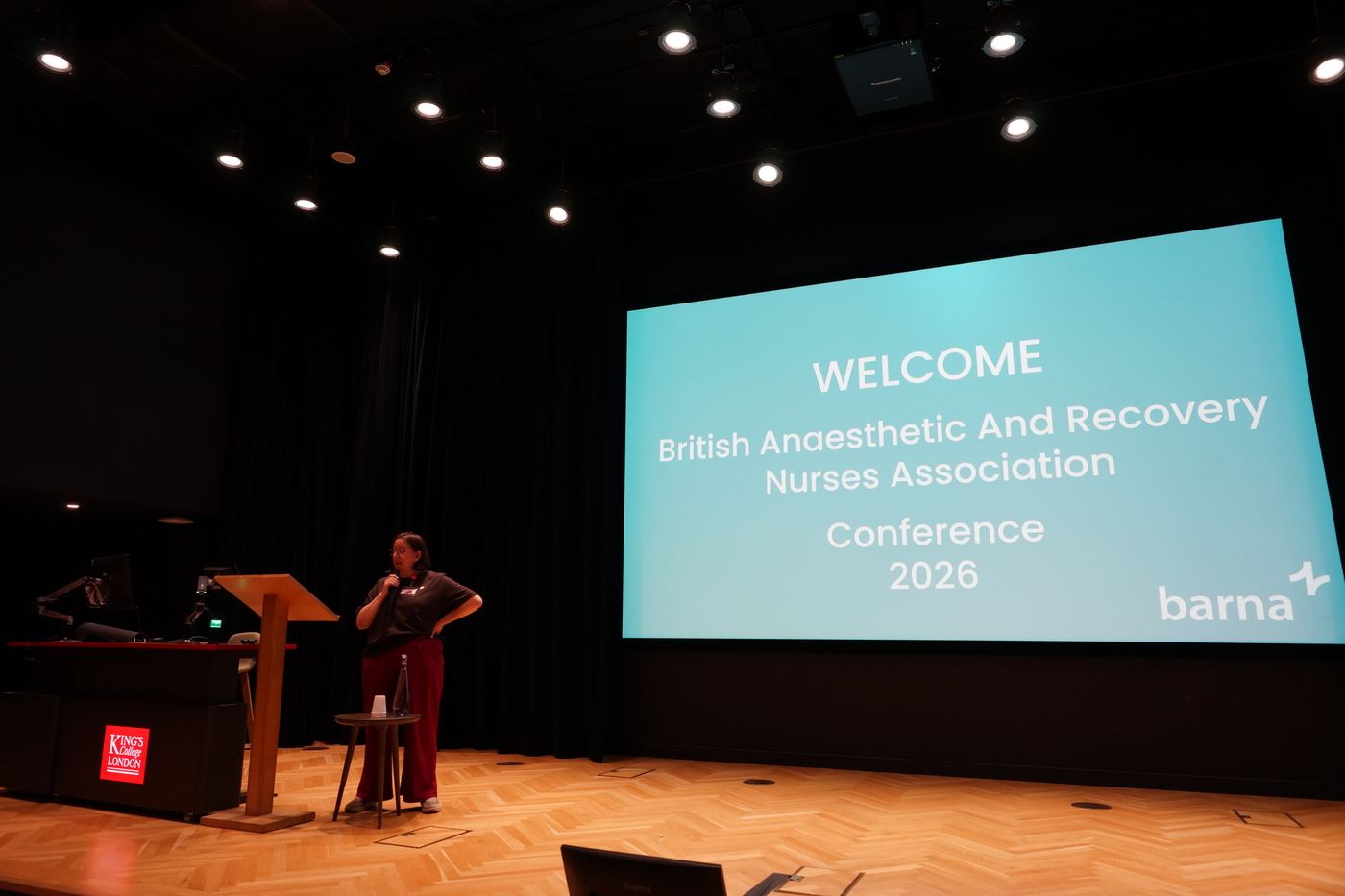 The welcome slide opening the 36th Annual Conference